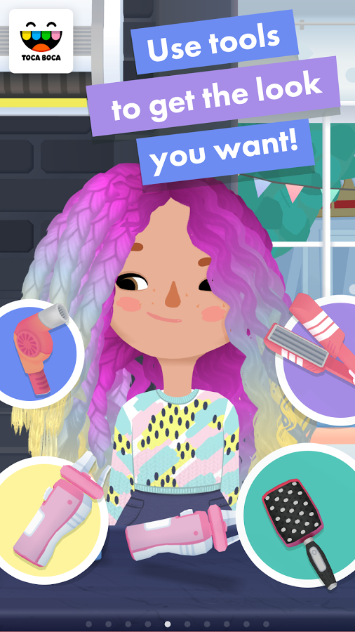 Download Game Android Toca Hair Salon 3