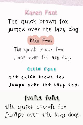 android fonts