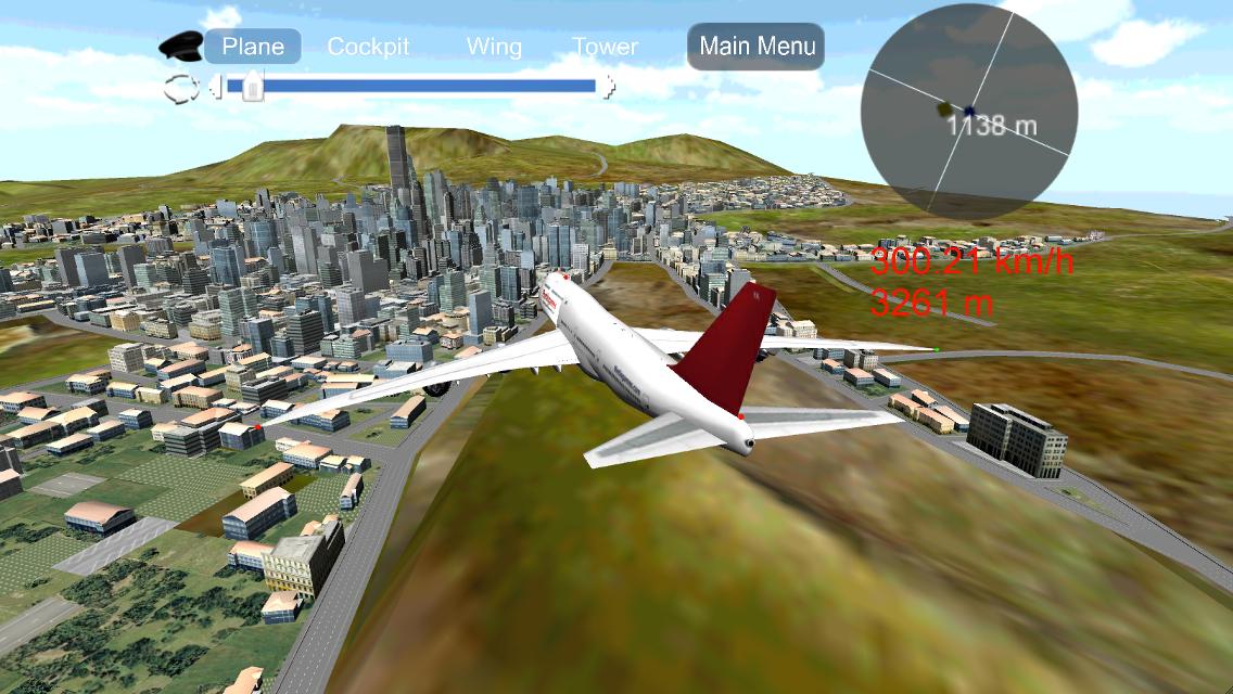 747 Airplane Simulator Game  For Pc